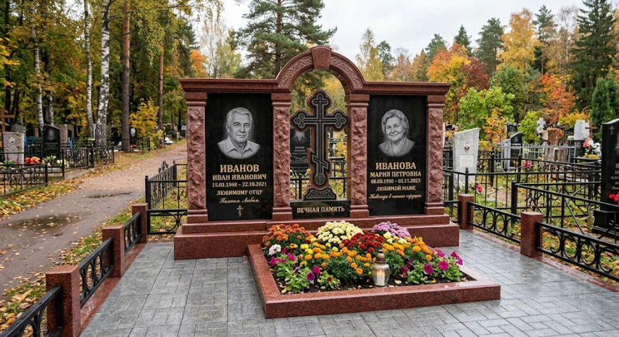 kombinirovannyy-pamyatnik-dymovskiy-granit